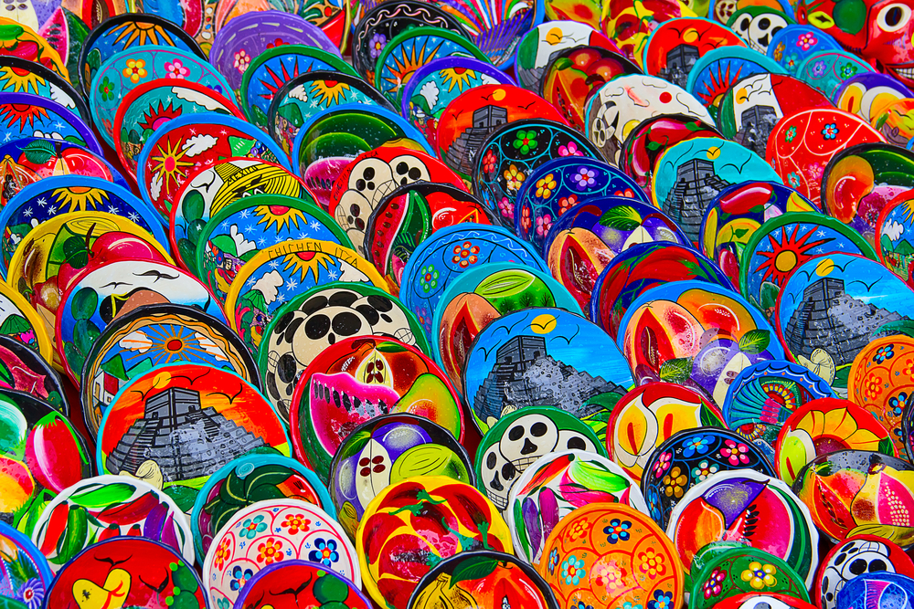 Three souvenir shops in Cancun Casa Maya